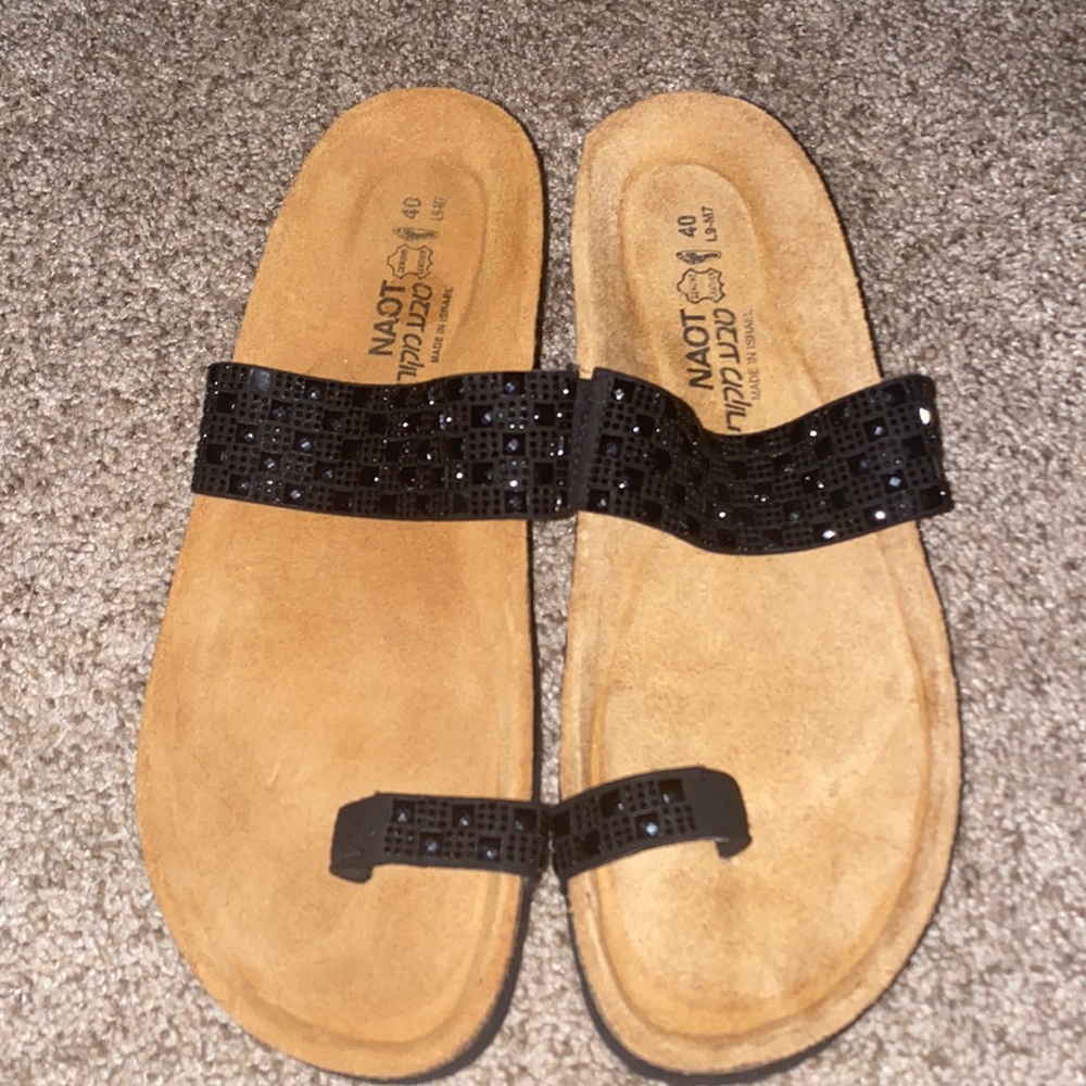 Naot, size eu 40, black shoes